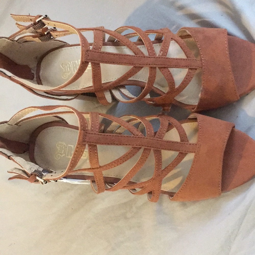 Cognac heels